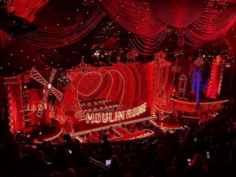 Moulin Rouge stage